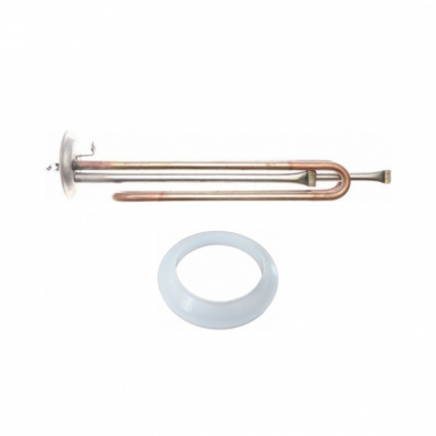 Комплект ТЭН 2кВт (2000Вт) RF для водонагревателя Thermex, Timberk, ATT, Monlan под анод М6 клеммы под винт + прокладка, 10059K1
