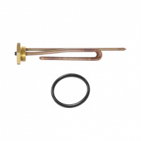 Комплект ТЭН 2,5кВт (2500Вт) RCT резьбовой 42мм для Ariston, De Luxe, Real, Thermex + прокладка, 3401081K Комплект ТЭН 2,5кВт (2500Вт) RCT резьбовой 42мм для Ariston, De Luxe, Real, Thermex + прокладка, 3401081K