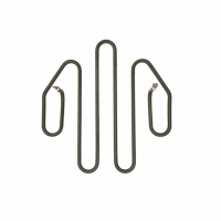 ТЭН блинницы 2500W, клеммы под разъем, межосевое расстояние 195мм, L300х290х70мм, 220V (ATS.03.500.000) для ATESY, 201025