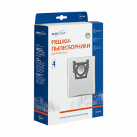 Мешки-пылесборники для пылесосов Bosch, Rotel, Zelmer синтетические, 4 шт, Euroclean , E-53/4NZ