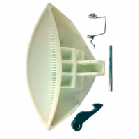 Ручка дверцы люка для стиральной машины Ariston, Indesit, Hotpoint-Ariston, C00075323, 75323IN