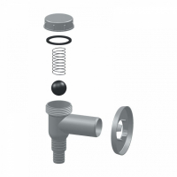 Обратный клапан для стиральных машин LG, Samsung, Ariston, Bosch, 92135