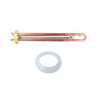 Комплект ТЭН 2кВт (2000Вт) RF для водонагревателя Thermex, Garanterm, Electrolux EWH, под анод М4, клеммы под винт + прокладка, 50854K1