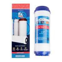 Картридж для фильтра воды ИТА гранулированный уголь GAC 10", F30601 Картридж для фильтра воды ИТА гранулированный уголь GAC 10", F30601