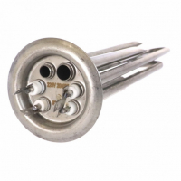 Комплект ТЭН 2 кВт (2000 Вт) RF для водонагревателя Thermex RZL, IS, IR, Garanterm, Electrolux EWH, нерж. + анод М4, 30082