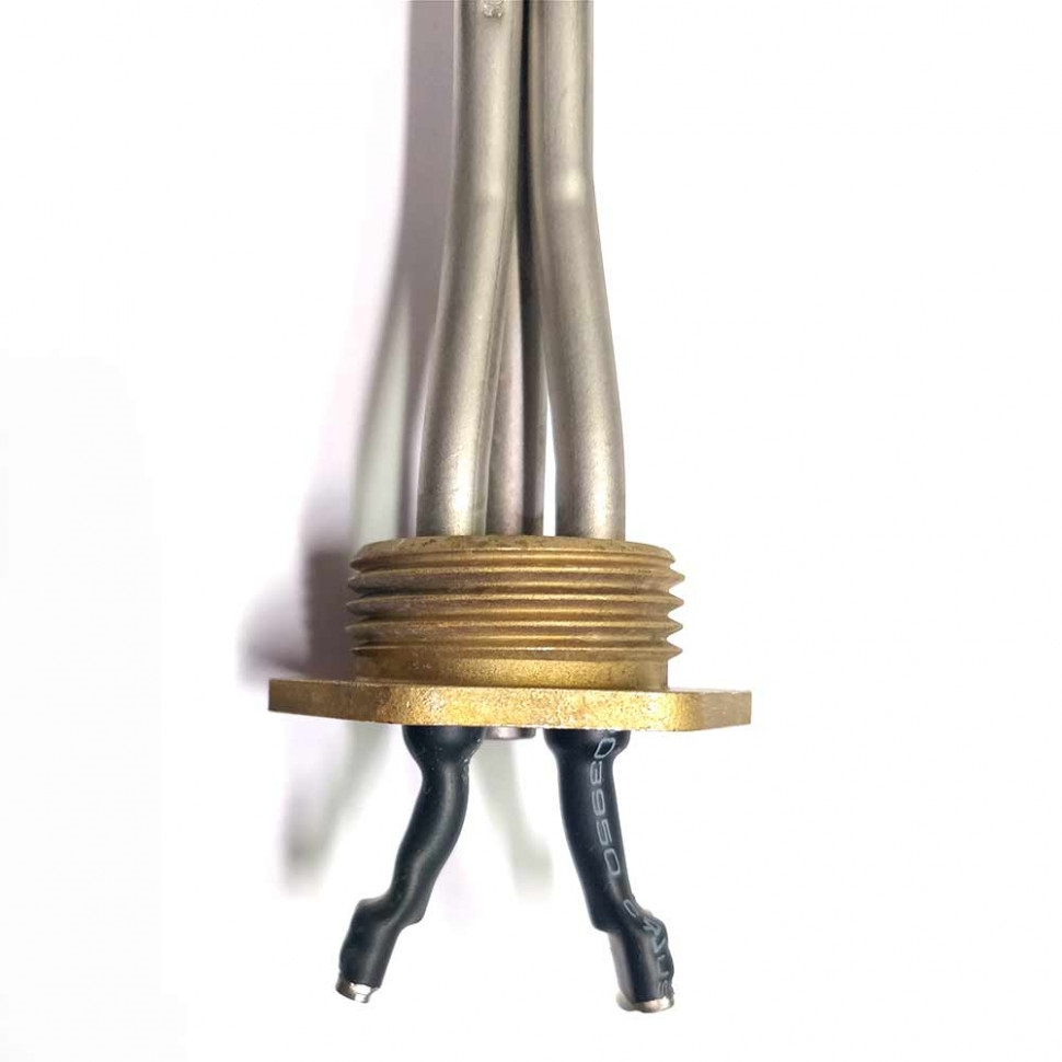 ТЭН для алюминиевого радиатора (батареи отопления) 500 Вт, правая резьба, нерж, D33, G1", L270мм, 220V, Р05П