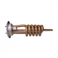 ТЭН 2кВт (2000Вт) RF для водонагревателя Thermex, Garanterm, под анод М6, контакты под винт, 50055