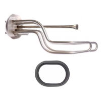 Комплект ТЭН 2кВт (2000Вт) для горизонтального водонагревателя Ariston, под анод М5 + прокладка, 150823K1