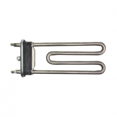 Комплект ТЭН 1700W для стиральной машины Ariston, Indesit WIUN WISL с отверстием под датчик L169мм + фильтр + засыпка, K46105