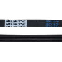 Приводной ремень барабана стиральной машины Electrolux, Zanussi, AEG, Megadyne 1270 J5, L1200, J401