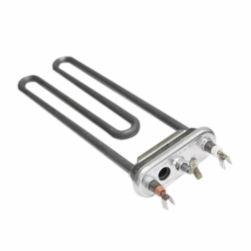 Комплект ТЭН 1850W для стиральной машины Philips, Whirlpool с отверстием под датчик L240мм + фильтр + засыпка, K3406112