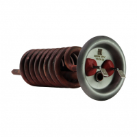 ТЭН 2кВт (2000Вт) RF для водонагревателя Thermex, Garanterm, под анод М6, контакты под винт, 10255