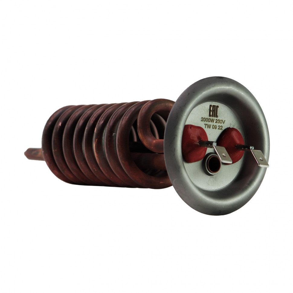 ТЭН 2кВт (2000Вт) RF для водонагревателя Thermex, Garanterm, под анод М6, контакты под винт, 10255