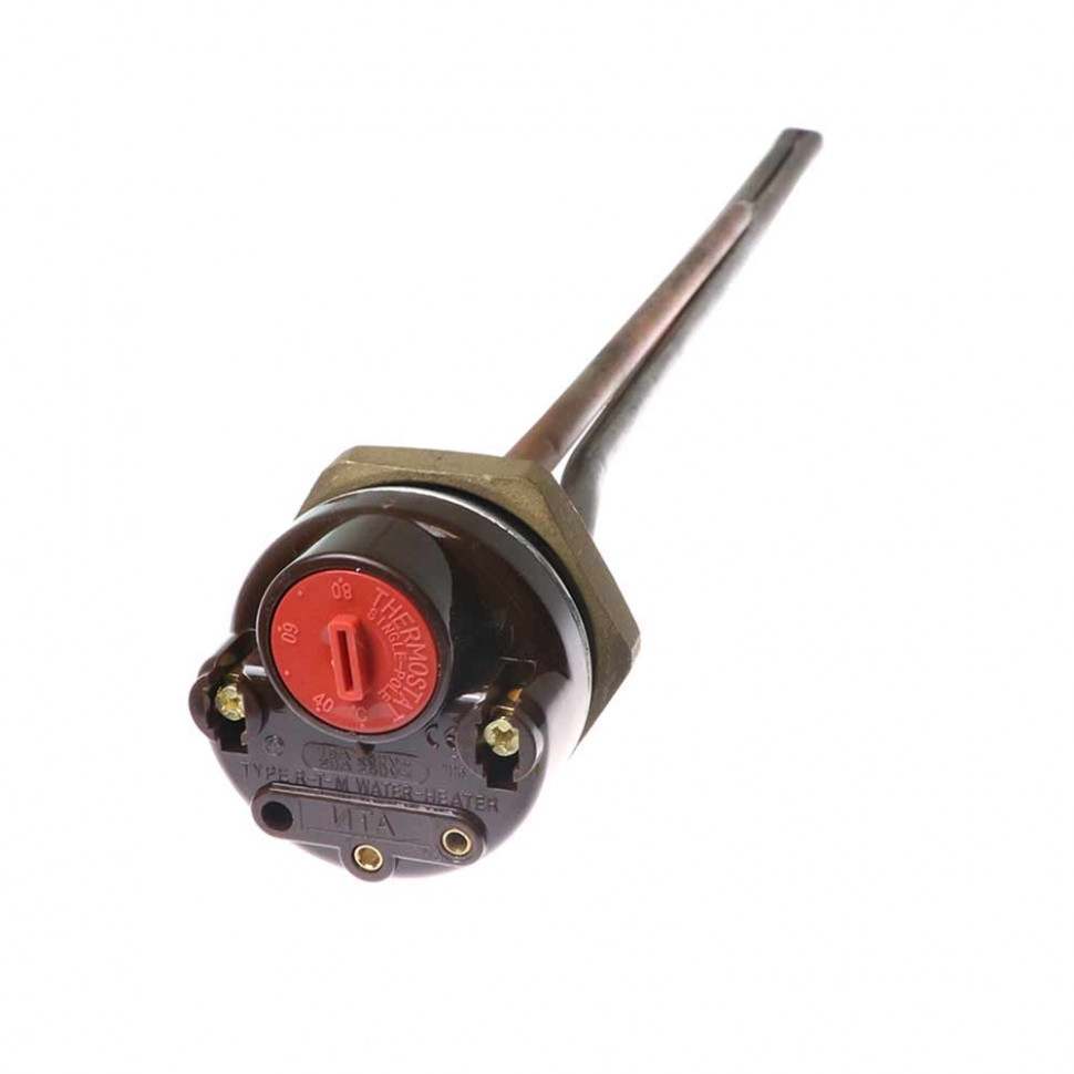 Комплект ТЭН для чугунной батареи отопления (радиатора) 800 Вт, нерж, D42, G1 1/4", L272мм, 220V, с терморегулятором, ИТАТЭН, 24065K Комплект ТЭН для чугунной батареи отопления (радиатора) 800 Вт, нерж, D42, G1 1/4", L272мм, 220V, с терморегулятором, ИТАТЭН, 24065K