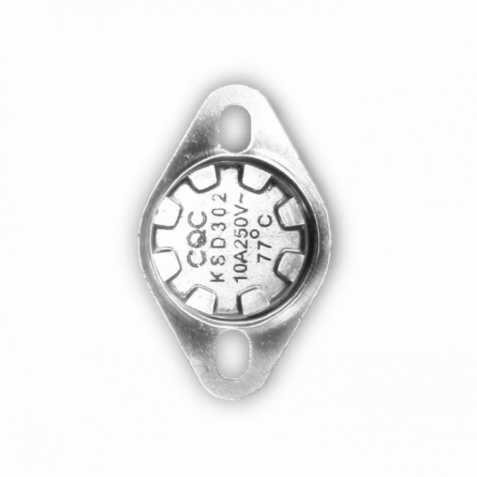Набор 5 шт Термостат для водонагревателя Thermex, Ariston, Electrolux KSD302, 10A 77°С биметаллический самовозвратный, KM100315 Набор 5 шт Термостат для водонагревателя Thermex, Ariston, Electrolux KSD302, 10A 77°С биметаллический самовозвратный, KM100315