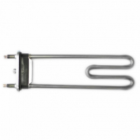 Комплект ТЭН 1950W для стиральной машины Samsung, Whirlpool с отверстием под датчик L203мм + фильтр + засыпка, K3406086