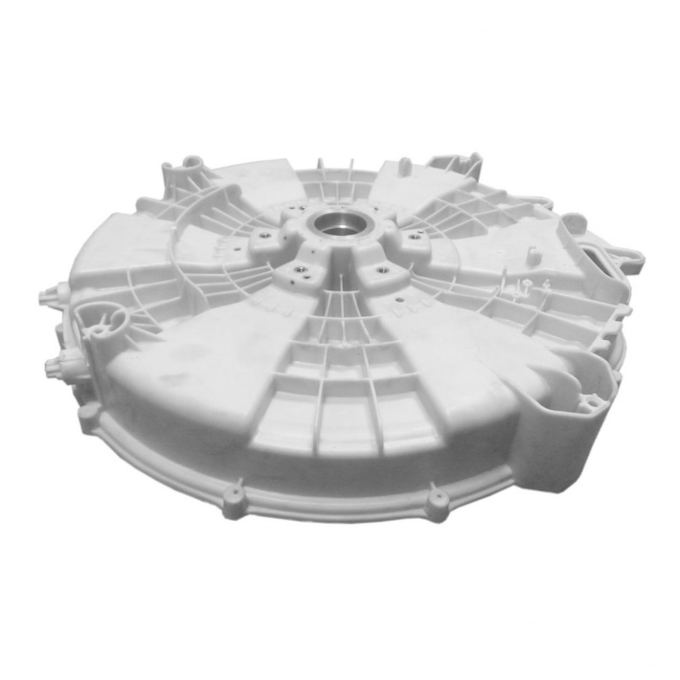 Задний полубак для стиральной машины LG Direct Drive Motion 5кг, 6кг с подшипниками 6205 и 6206, AJQ69410401