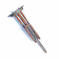 ТЭН 2кВт (2000Вт) RF для водонагревателя Electrolux, под анод М6, фланец 92мм, 3401913