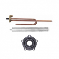 Комплект ТЭН 2кВт (2000Вт) RCF для водонагревателя Thermex + прокладка + анод, 30271K4