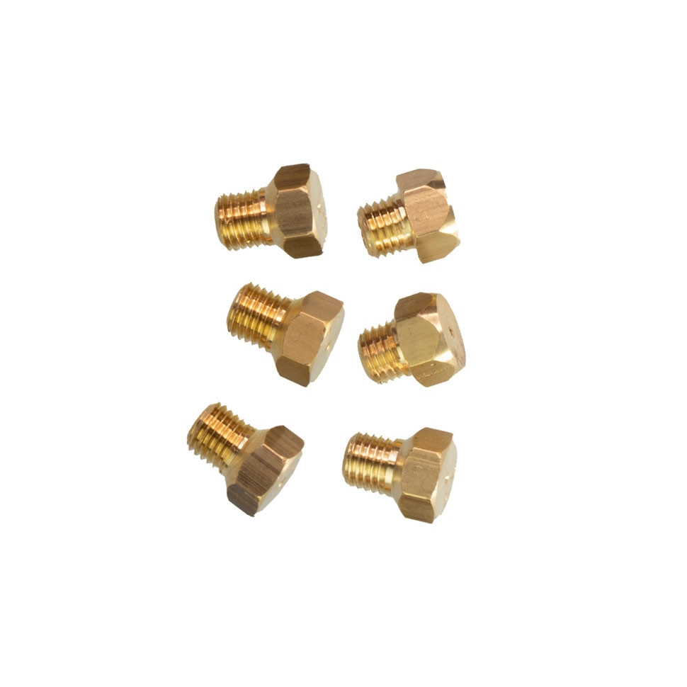 Набор 2 шт Набор жиклеров M6, малый 0,55, средний 0,75, крупный 0,92, для духовки 1 (1200.98.0.000-06) для Gefest, KM12009806 Набор 2 шт Набор жиклеров M6, малый 0,55, средний 0,75, крупный 0,92, для духовки 1 (1200.98.0.000-06) для Gefest, KM12009806