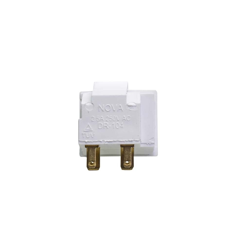 Кнопка включения света для холодильника Vestel, Candy, Haier, Bompani, DR-104, 2,5А, 32007764