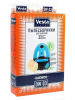 Комплект мешков DW-03 для пылесосов Daewoo, 5 шт, v2002 Комплект мешков DW-03 для пылесосов Daewoo, 5 шт, v2002
