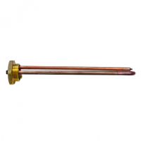 ТЭН 1,2 кВт (1200 Вт) RDT, резьбовой 42 мм для Ariston, De Luxe, Real, Thermex, под анод М6, 20290