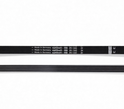 Приводной ремень барабана стиральной машины Dexp, Optibelt 1242 J5, J1242