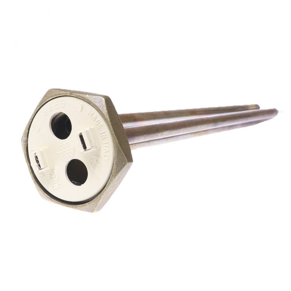 ТЭН 1,5кВт (1500Вт) RDT, резьбовой 42 мм для Ariston, De Luxe, Real, Thermex, 182200, R182222 ТЭН 1,5кВт (1500Вт) RDT, резьбовой 42 мм для Ariston, De Luxe, Real, Thermex, 182200, R182222