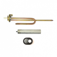 Комплект ТЭН 1,5кВт (1500Вт) RCA для водонагревателя Ariston ABS, SGHP + прокладка + анод, R816644K