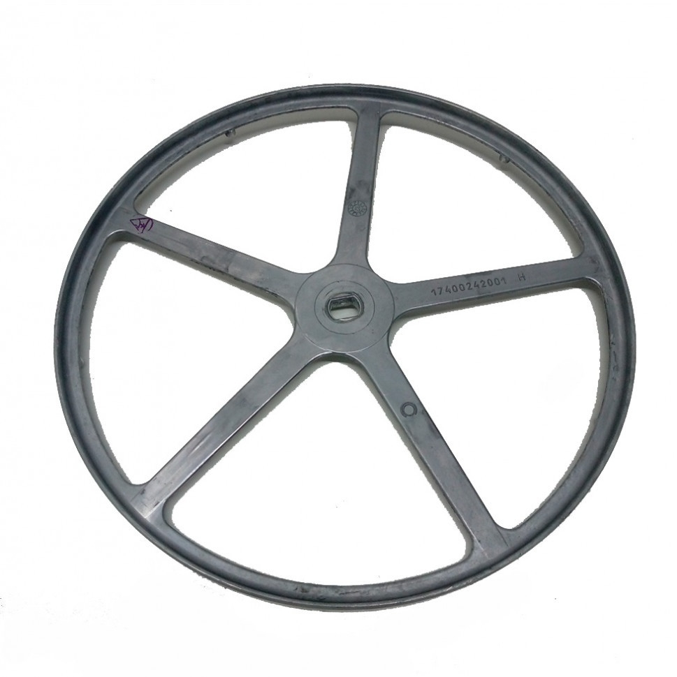 Шкив для стиральной машины Ariston, Indesit, Whirlpool, 280мм (174002420), 17400242001