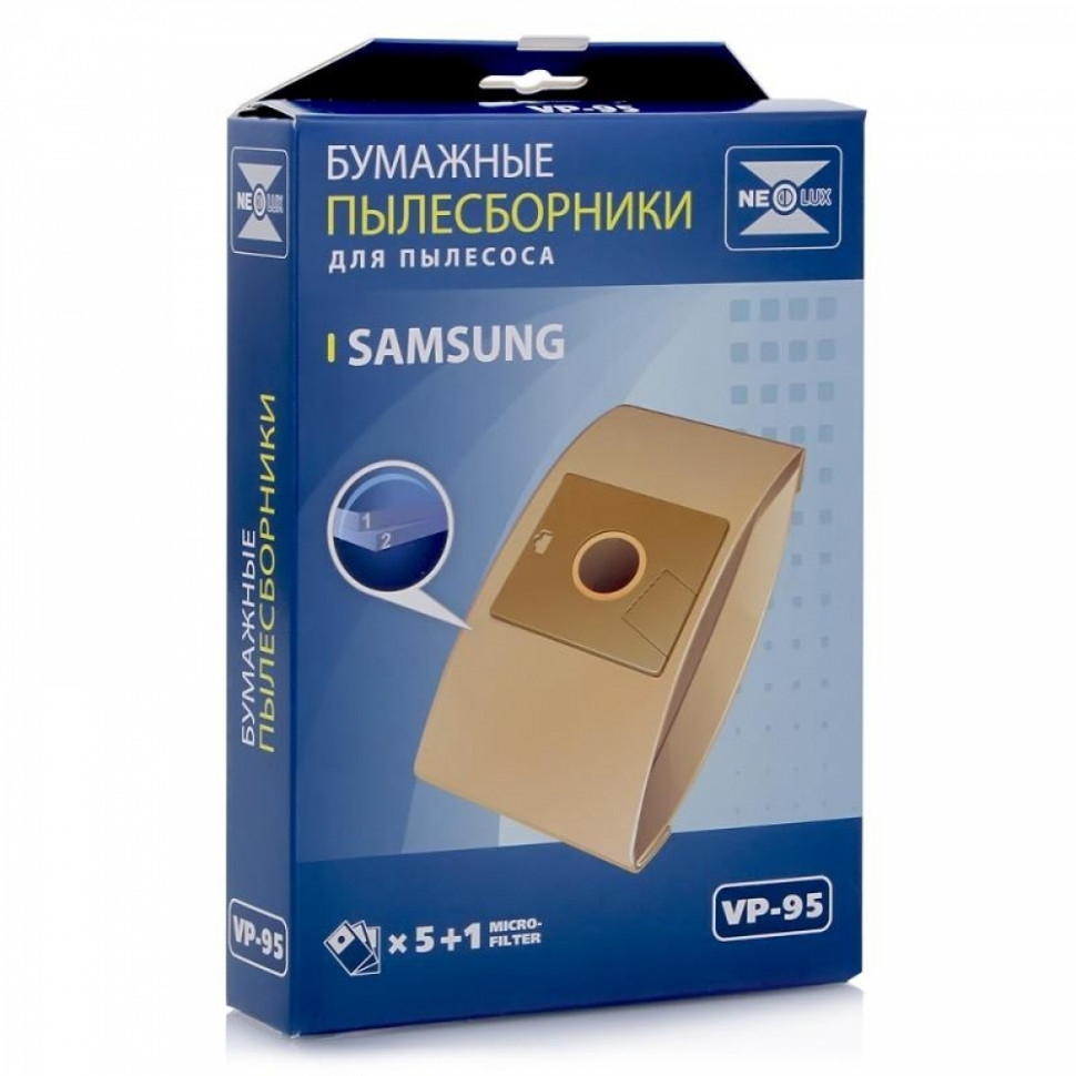 Мешок VP-95 бумажный для пылесоса Samsung, v1050 Мешок VP-95 бумажный для пылесоса Samsung, v1050